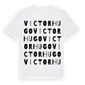 Victor Hugo ordlek t-shirt