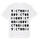 Victor Hugo ordlek t-shirt