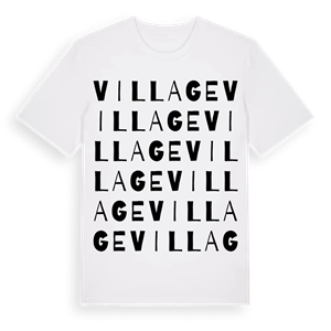 Village ordlek t-shirt – ekologisk bomull t-shirt från Pinshirt