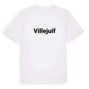 Villejuif fetstil t-shirt – ekologisk bomull t-shirt från Pinshirt