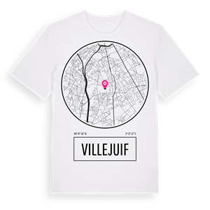 Villejuif t-shirt – ekologisk bomull t-shirt från Pinshirt