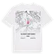 Villeneuve-Saint-Georges karta t-shirt