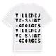 Villeneuve-Saint-Georges ordlek t-shirt