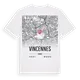Vincennes karta t-shirt