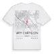 Viry-Châtillon karta t-shirt