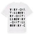 Viry-Châtillon ordlek t-shirt