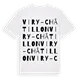 Viry-Châtillon ordlek t-shirt