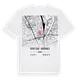 Vitry Sud - Ardoines karta t-shirt