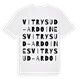 Vitry Sud - Ardoines ordlek t-shirt