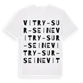Vitry-sur-Seine ordlek t-shirt