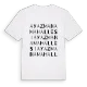 Ayazmana Mahallesi ordlek t-shirt
