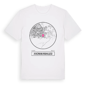 Ayazmana Mahallesi t-shirt – ekologisk bomull t-shirt från Pinshirt