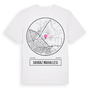 Davraz Mahallesi t-shirt – ekologisk bomull t-shirt från Pinshirt