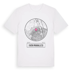Fatih Mahallesi t-shirt – ekologisk bomull t-shirt från Pinshirt