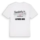 Någon i Hisar Mahallesi älskar mig t-shirt