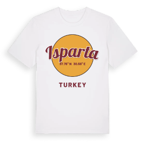 Isparta cirkel t-shirt – ekologisk bomull t-shirt från Pinshirt