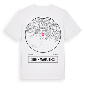 Sidre Mahallesi t-shirt – ekologisk bomull t-shirt från Pinshirt