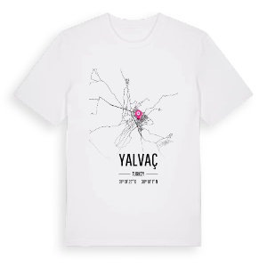 Yalvaç karta t-shirt – ekologisk bomull t-shirt från Pinshirt
