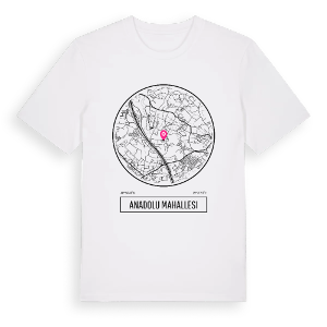 Anadolu Mahallesi t-shirt – ekologisk bomull t-shirt från Pinshirt