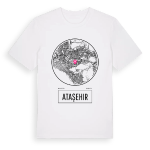 Ataşehir t-shirt – ekologisk bomull t-shirt från Pinshirt