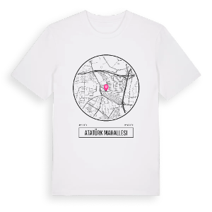 Atatürk Mahallesi t-shirt – ekologisk bomull t-shirt från Pinshirt