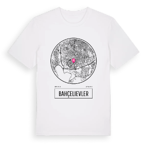 Bahçelievler t-shirt – ekologisk bomull t-shirt från Pinshirt