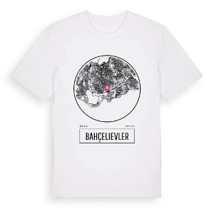 Bahçelievler t-shirt – ekologisk bomull t-shirt från Pinshirt