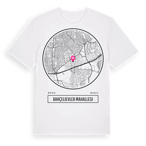 Bahçelievler Mahallesi t-shirt – ekologisk bomull t-shirt från Pinshirt