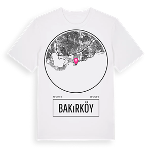 Bakırköy t-shirt – ekologisk bomull t-shirt från Pinshirt