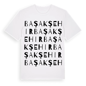 Başakşehir ordlek t-shirt – ekologisk bomull t-shirt från Pinshirt