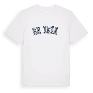 Beşiktaş college t-shirt – ekologisk bomull t-shirt från Pinshirt