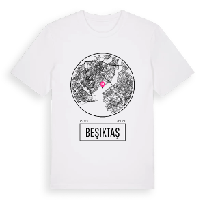 Beşiktaş t-shirt – ekologisk bomull t-shirt från Pinshirt