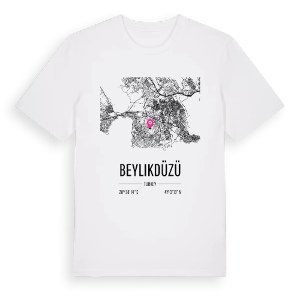 Beylikdüzü karta t-shirt – ekologisk bomull t-shirt från Pinshirt