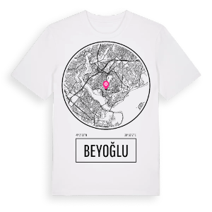 Beyoğlu t-shirt – ekologisk bomull t-shirt från Pinshirt