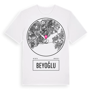Beyoğlu t-shirt – ekologisk bomull t-shirt från Pinshirt