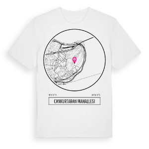 Cankurtaran Mahallesi t-shirt – ekologisk bomull t-shirt från Pinshirt