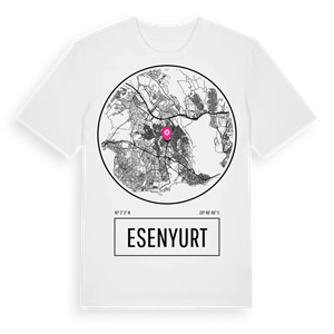 Esenyurt t-shirt – ekologisk bomull t-shirt från Pinshirt