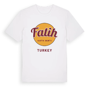 Fatih cirkel t-shirt – ekologisk bomull t-shirt från Pinshirt