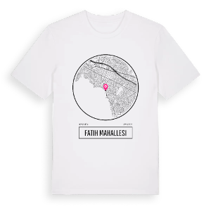 Fatih Mahallesi t-shirt – ekologisk bomull t-shirt från Pinshirt