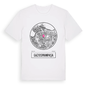 Gaziosmanpaşa t-shirt – ekologisk bomull t-shirt från Pinshirt
