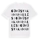 Gümüşyaka Mahallesi ordlek t-shirt