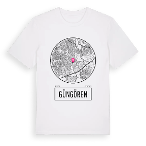 Güngören t-shirt – ekologisk bomull t-shirt från Pinshirt