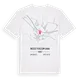 İnceğiz Yerleşim Sınırı karta t-shirt