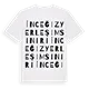 İnceğiz Yerleşim Sınırı ordlek t-shirt