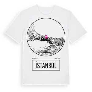 İstanbul t-shirt – ekologisk bomull t-shirt från Pinshirt