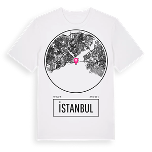 İstanbul t-shirt – ekologisk bomull t-shirt från Pinshirt