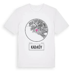 Kadıköy t-shirt – ekologisk bomull t-shirt från Pinshirt