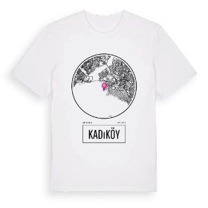 Kadıköy t-shirt – ekologisk bomull t-shirt från Pinshirt