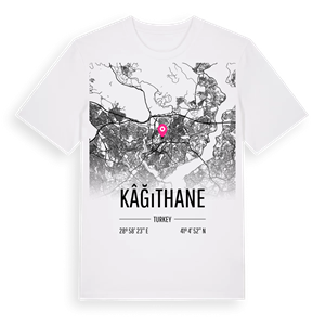 Kâğıthane karta t-shirt – ekologisk bomull t-shirt från Pinshirt