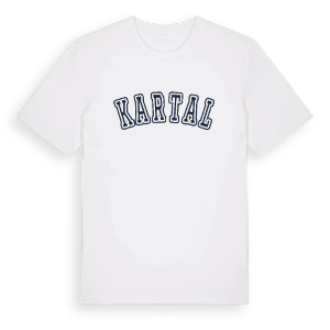Kartal college t-shirt – ekologisk bomull t-shirt från Pinshirt
